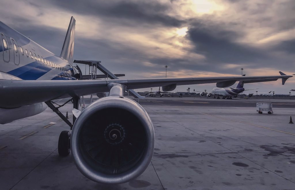Gray Airliner